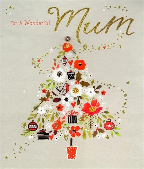 wonderful mum christmas greeting card christmas greeting cards christmas greetings xmas cards