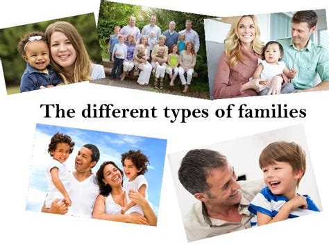 Different Types Of Families