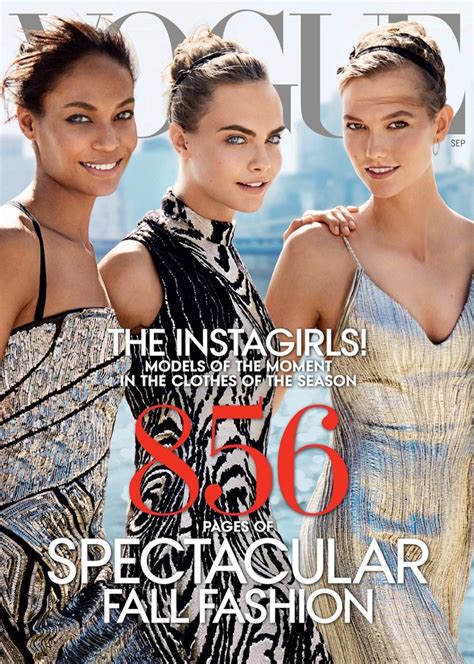 Vogue Us September 2014 Cover With Models