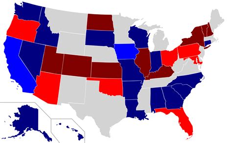 Follow 2020 election results live: File:US 1968 senate election map.svg - Wikimedia Commons