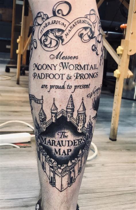 Finally Got Myself A Harry Potter Tattoo Harrypotter