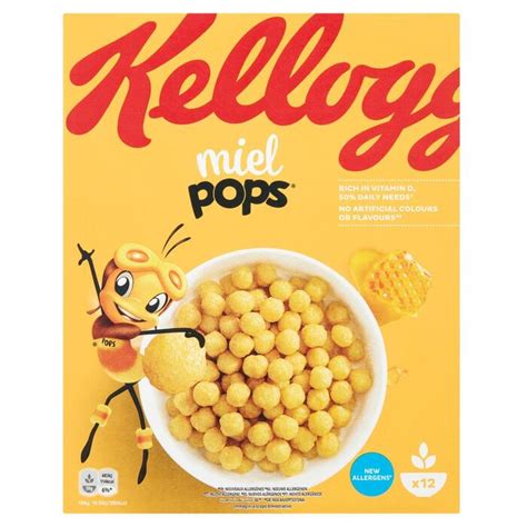 Kelloggs Honey Pops 375g