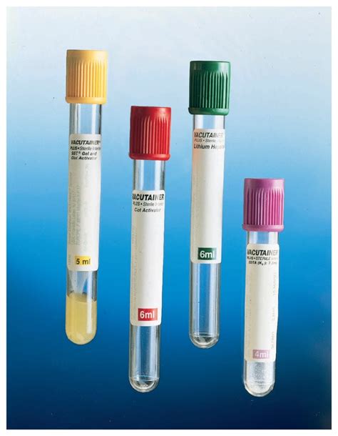 BD Vacutainer Glass Blood Collection Tube Sets For Delivery Rooms For