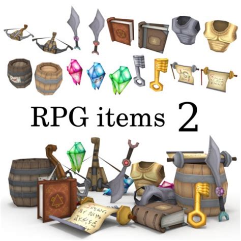 Rpg Item Collection Opengameart Org