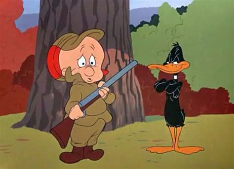 Elmer Fudd And Daffy Duck Looney Tunes Characters Looney Tunes Cartoons