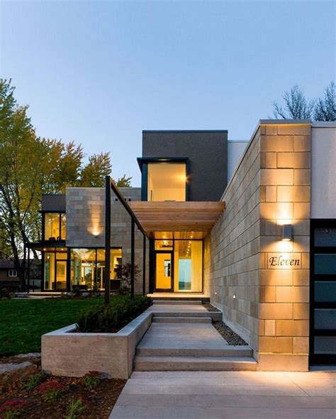 Best Home Entrance Design For Modern House Architecture With Enchanting