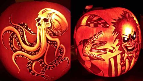 Artist Spends Hours Carving These Spooky Jack O Lanterns—and Theyre Stunningly Elaborate