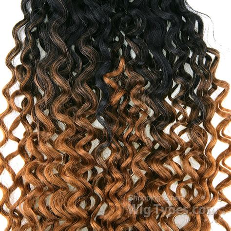 Crochet braids freetress gogo curl crochet braids in colors tt27 & 4/30. Freetress Synthetic Braid - BEACH CURL 18 - WigTypes.com
