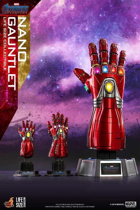 If marketers have correctly assessed what appeals to boys. Hot Toys Life Size Nano Gauntlet from Avengers Endgame ...