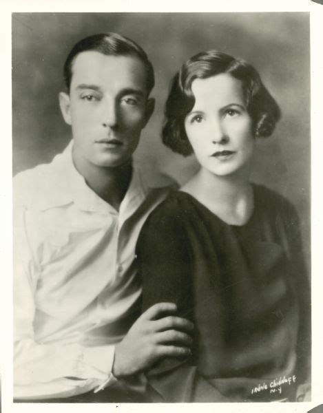 Buster Keaton And Natalie Talmadge Photograph Wisconsin Historical