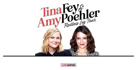 Tina Fey And Amy Poehler Restless Leg Tour The Fox Theatre Boulder January 19 2024