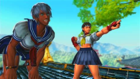 Street Fighter X Tekken Playthrough Elena And Sakura Team High