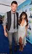 Lea Michele and Cory Monteith step out on their first red carpet at the ...
