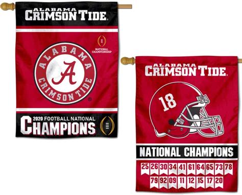 College Flags And Banners Co Alabama Crimson Tide 2020 And