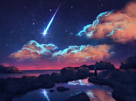 Starfall Wallpaperhd Artist Wallpapers4k Wallpapersimages