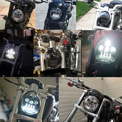 Dot Approved Motorcycle Headlight For Harley V Rod Vrod Vrsca Vrscv