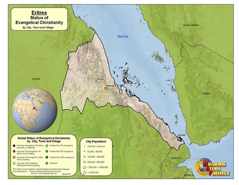 Its capital and largest city is asmara. Eritrea - WORLDMAP.ORG