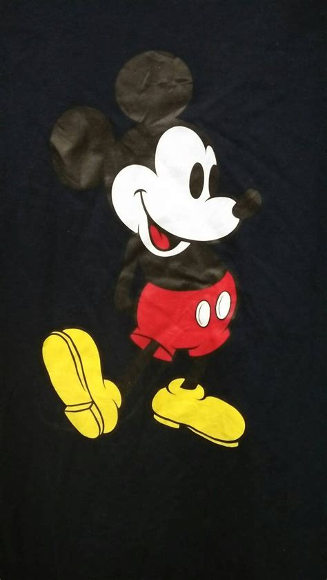 Vintage Mickey Mouse T Shirt Authentic Disney Character Etsy