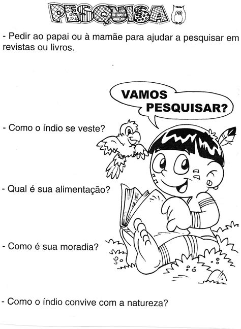 Atividade Dia Do índio