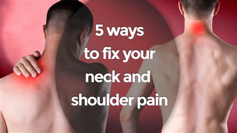 5 Ways To Fix Your Neck And Shoulder Pain Pykal
