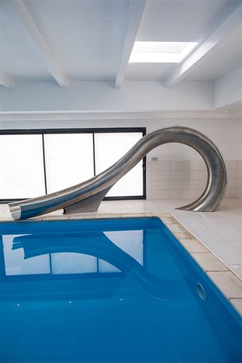 Design Studio Splinterworks Has Created A Sculptural Waterslide Pool