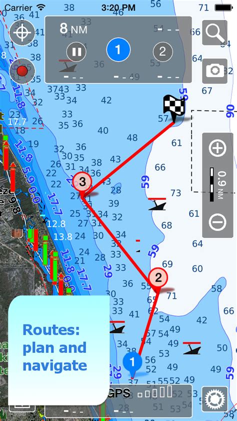 Aqua Map Usa Hd Marine Gps Offline Nautical Charts For Fishing