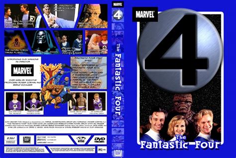 The Fantastic Four Movie Dvd Custom Covers 475fantastic Four 1994