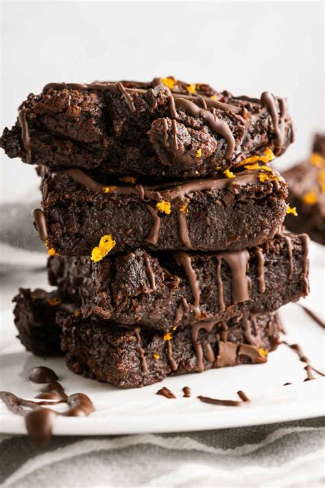 Fudgy Vegan Chocolate Brownies With Sweet Potatoes Cuisine And Travel