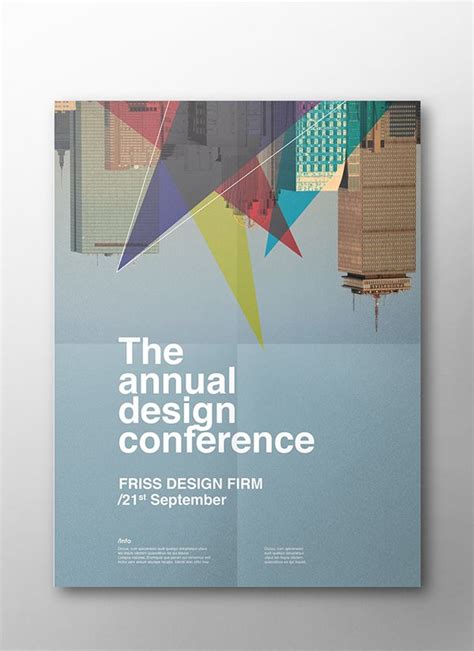The Annual Design Conference Posters On Behance Poster Pinterest