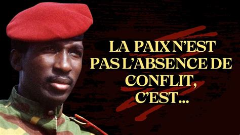 La Sagesse Révolutionnaire De Thomas Sankara Citations Inspirantes