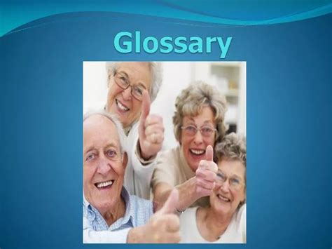 Ppt Glossary Powerpoint Presentation Free Download Id2583543