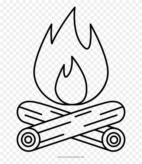 Free Printable Bonfire Coloring Pages Coloring Cool