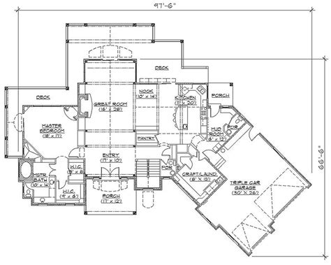 Professional House Floor Plans Custom Design Homes Rustic House