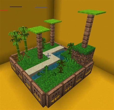 A Mini Jungle With Bambo Fotest Minecraft Minecraftbuildingideas