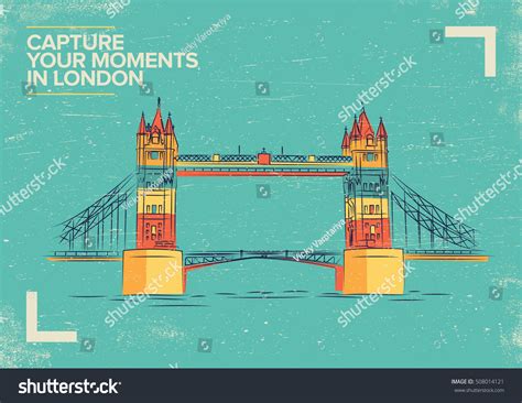 London Tower Bridge Vector Illustration World Royalty Free Stock
