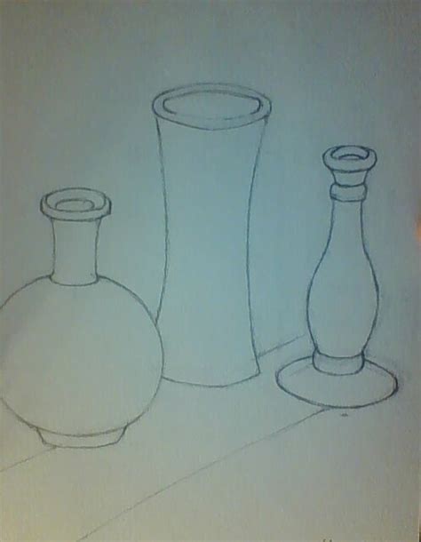 Drawing Still Life Looking At Real Life Objects And Drawin Flickr