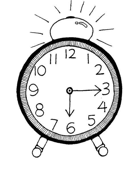 Free Clock Clipart Black And White Download Free Clock Clipart Black