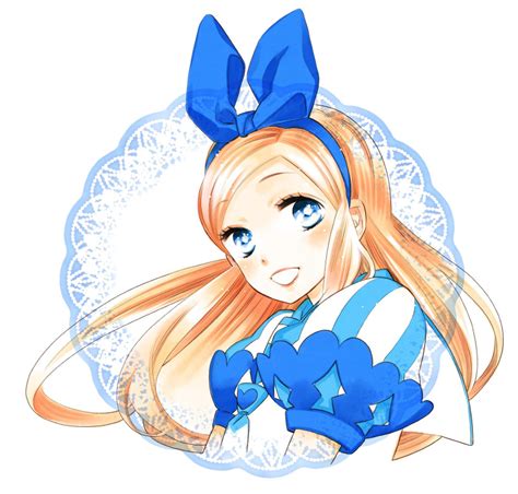 Safebooru 1girl Alice Wonderland Alice In Wonderland Blonde Hair Blue Eyes Blush Highres