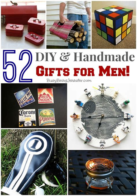 The gift ideas suggested are practical and affordable, suitable for graduating senior. 52 Easy DIY Gifts For Men