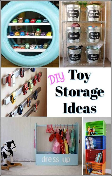 Creative Diy Toy Storage Ideas By Just The Woods