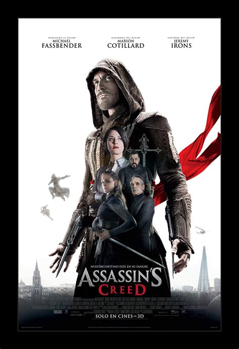 Assassins Creed X Framed Movie Poster Walmart Com