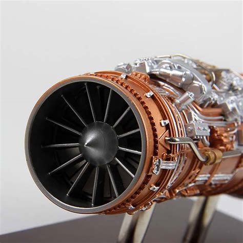 Aero Engine Model 120 Alloy Aircraft Engine Model Collection T