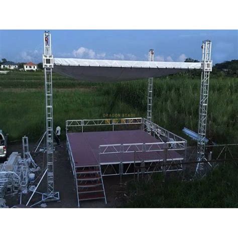 Aluminum Adjustable Height Portable Modular Church Stages From China