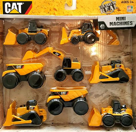 Caterpillar Construction Mini Machine 8 Pack Toys 4 You