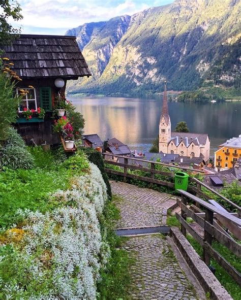 Hello April 🌸 ~ Hallstatt Austria Tag Your Favourite Person 💖 👇 Photo