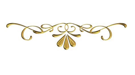Scrollwork Gold By Victorian Lady On Deviantart Clip Art Borders