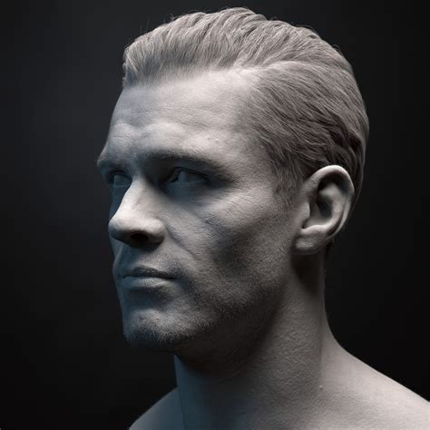The Purpose Of This Project Was To Create A Generic Male Head For A