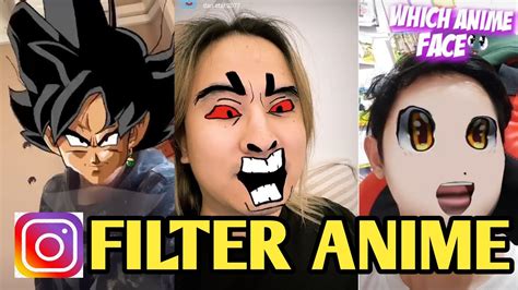 Anime Filter Instagram Youtube