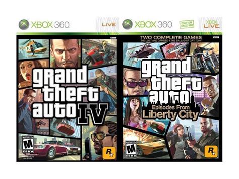Grand Theft Auto Ivgta Episodes Of Liberty City Bundle Xbox 360 Game
