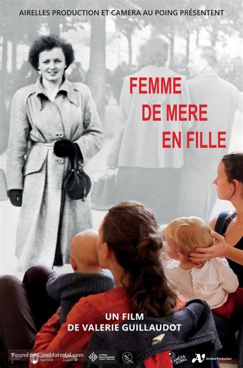 Femme De Mère En Fille 2023 French Movie Poster